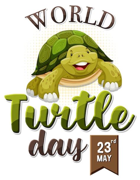 Free Vector Happy World Turtle Day Illustration