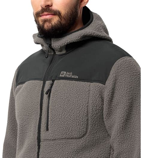 Jack Wolfskin Kammweg Pile Fz Men Smokey Grey Ab