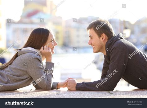 838 Couple Seeing Each Other Images Stock Photos Vectors Shutterstock