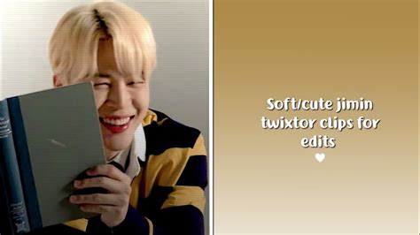 Soft Cute Jimin Twixtor Clips For Edits Sharpen Ver In Desc Youtube