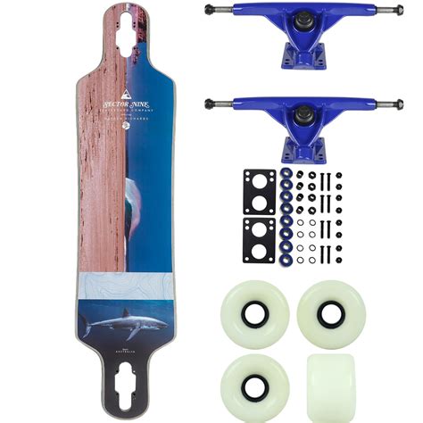 Sector 9 Longboard Complete Meridian Rips Swell Maple Drop Through 975