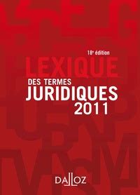 Livre De Terminologie Juridique Pdf