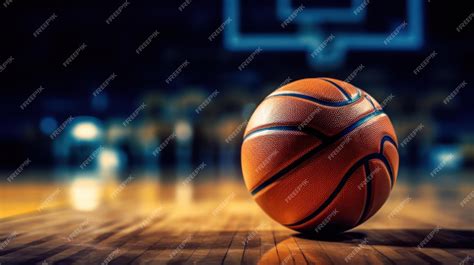 Premium Photo | Basketball hoop and ball