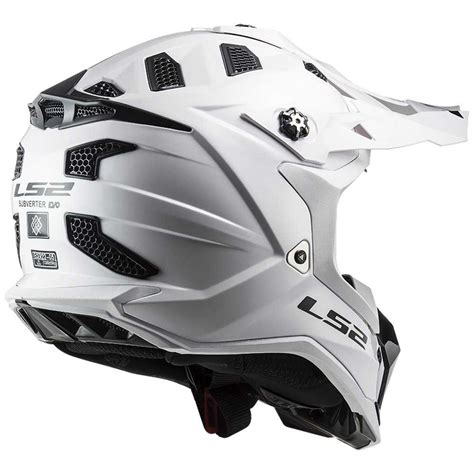 LS2 Casco Motocross MX700 Subverter Evo Solid Blanco Motardinn