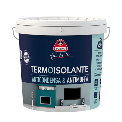 Pittura Termoisolante BOERO 10 L Bianco Leroy Merlin