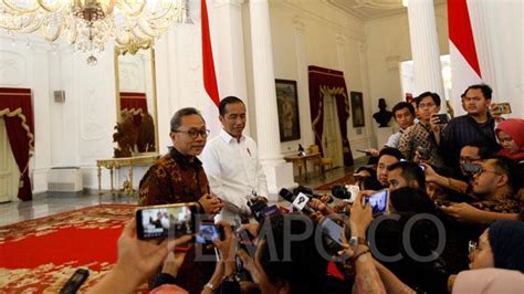 Isu Reshuffle Zulkifli Hasan PAN Ditengarai Hampir Pasti Masuk Kabinet