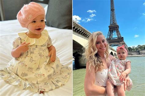 Tara Lipinski Shows Off Daughter Georgie S Tiny Pink Monogrammed Beret