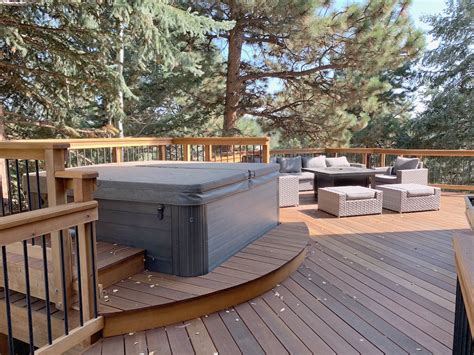 Unique Spa Decks Decktec Outdoor Designs