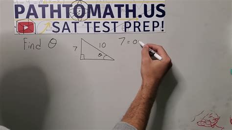 Trigonometry Review Soh Cah Toa Part Finding The Missing Angle Of A