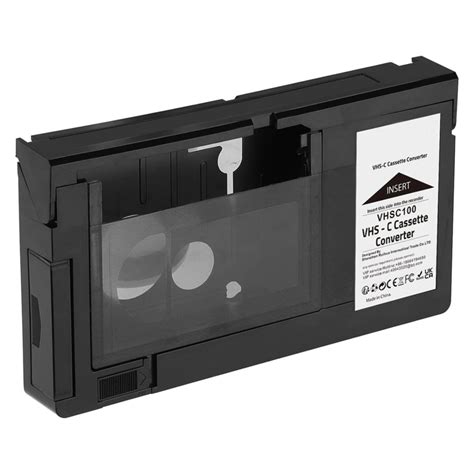 VHS-C Cassette Adapter for VHS-C SVHS Camcorders JVC RCA Panasonic ...