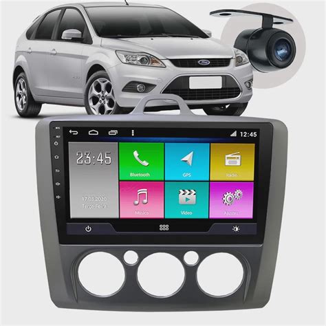 I Kit Central Multimídia Android 9 Polegadas Ford Focus Painel 2009 á