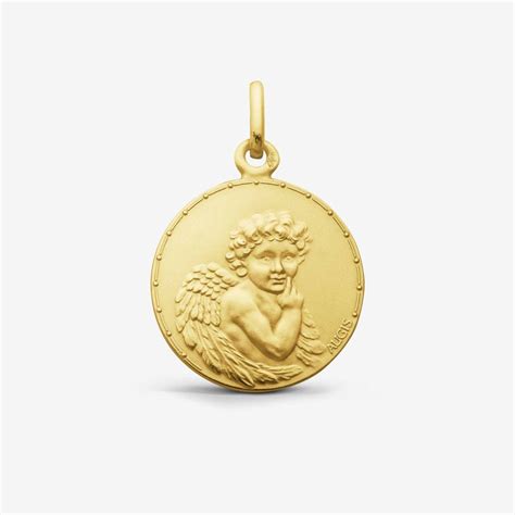 Médaille Songe d Ange Or Jaune 18mm Augis Site Officiel