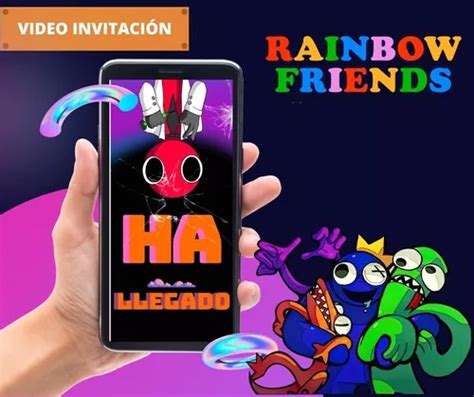 Invitacion De Cumplea Os Rainbow Friends En Venta En San Pablo Los