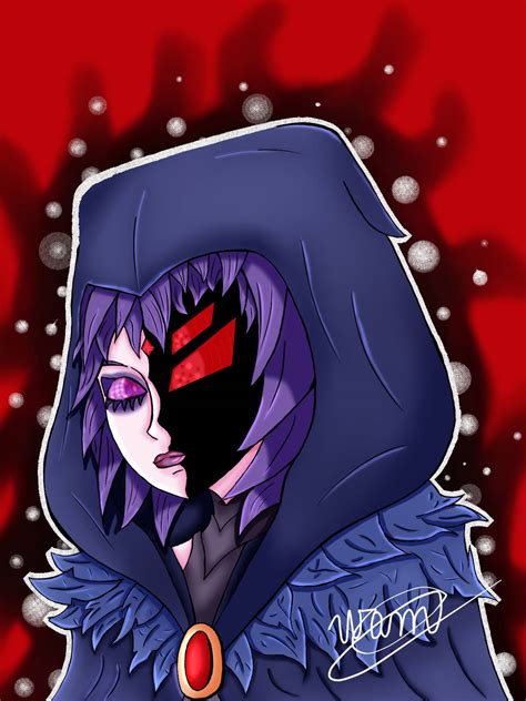 Raven from DC comics by wagustin on DeviantArt