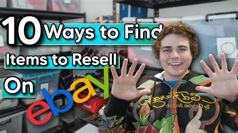 10 Ways I Find Items To RESELL On EBAY Sourcing For PROFIT 2021