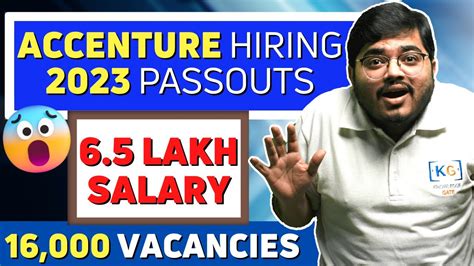 ACCENTURE Hiring 2023 Passouts For 6 5 LAKH Package Selection