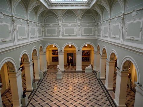 Inner Hall of the Museum of Fine Art, Budapest, Hungary image - Free ...