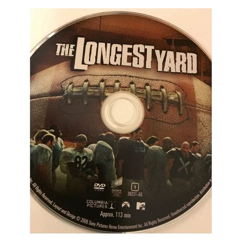 The Longest Yard 2005 Dvd Cover