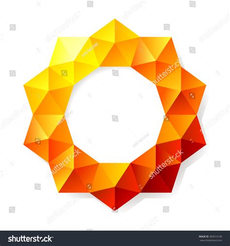 Graphic Polygon Vector Stock Vector Royalty Free 369513140 Shutterstock