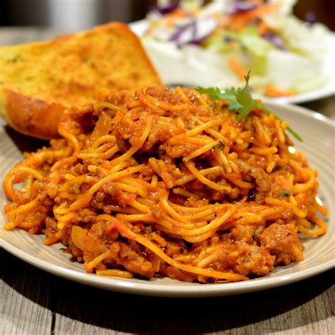 One Pot Spaghetti With Meat Sauce Recipes Recipe