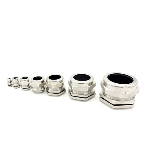 IP68 Explosion Proof Stainless Steel NPT Metal Cable Glands 1 2 3 4