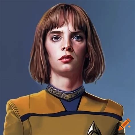 Maya Hawke As Star Trek Captain Artwork