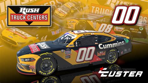 Cole Custer 2023 Rush Trucks Mustang by Nathaniel O. - Trading Paints