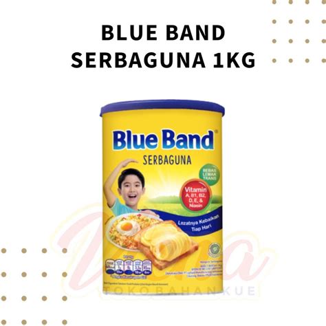 Jual BlueBand Margarin Serbaguna Kaleng 1kg Blue Band Shopee Indonesia