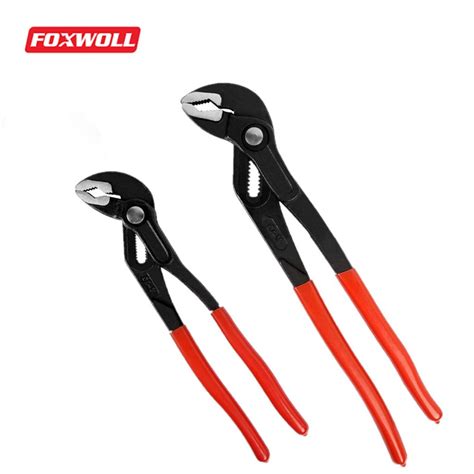 Adjustment Water Pump Pliers With Push Button Foxwoll