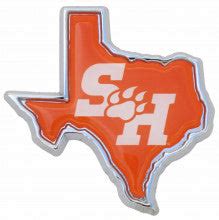 Sam Houston State University Colors Metal Auto Emblem – AMG Emblems