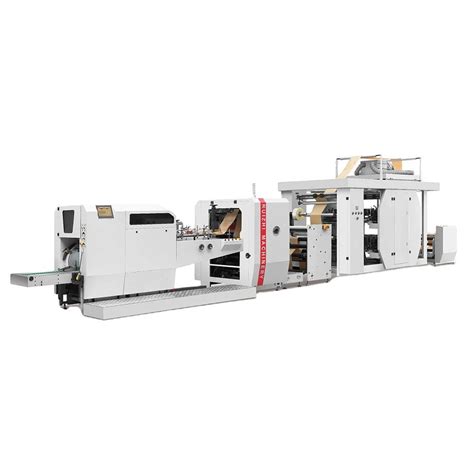 Buy Automatic Sheet Feeding Paper Bag Making Machine With Printing From Wenzhou Ruizhi Packing