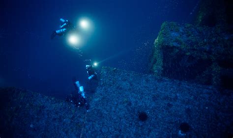 Britannic Wreck Location