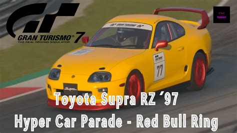 Gran Turismo Toyota Supra Rz Hyper Car Parade Red Bull Ring