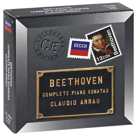 Claudio Arrau Beethoven Complete Piano Sonatas 12 Cd — купить в