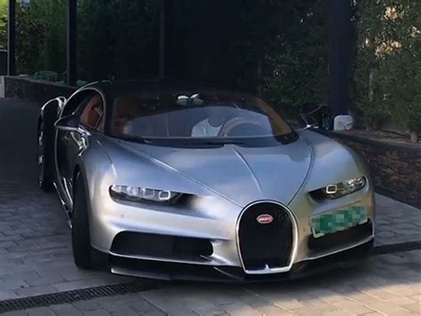 Cristiano Ronaldo Bugatti Chiron