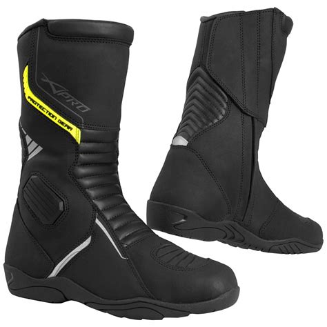 Buty Motocyklowe Wysokie A Pro Infinity Czarne Apro Infinity Za