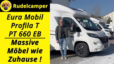 BESSER ALS HYMER Eura Mobil Profila T PT 660 EB 2022 Roomtour