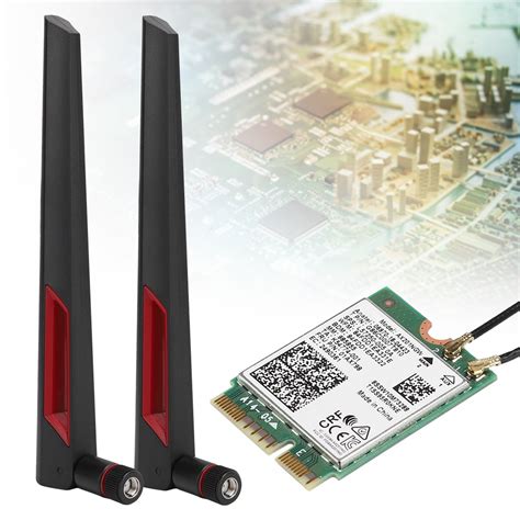 Placa De Rede Sem Fio 2974 Mbps AX201NGW AC88u 5G Wifi 6 Bluetooth 5 0