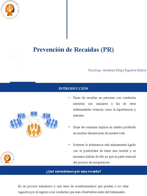 Prevención De Recaídas Pdf