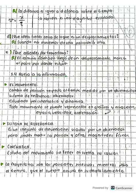 Solution Aspectos B Sicos De La Cinem Tica Ejercicios Studypool