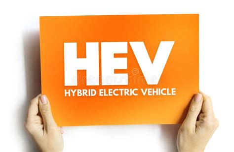 Hev Hybrid Electric Vehicle Vehicle That Combines A Conventional