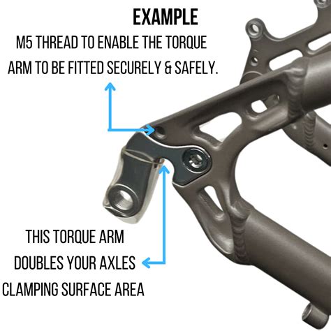 E Bike Torque Arm Set Fit Rear Motor M M M Axle Uk Universal High