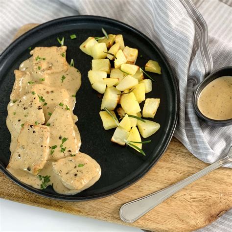 Veau Et Pommes De Terre R Ties Sauce Au Poivre Leslie En Cuisine