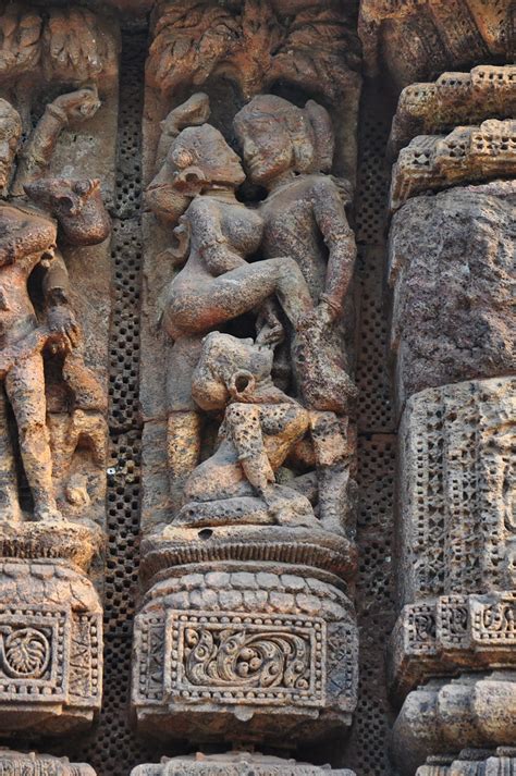 India Odisha Konark Sun Temple Erotic Sculpture Flickr