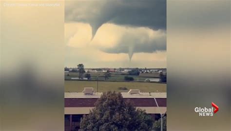 Iowa Tornadoes Bring Trail Of Destruction That Hits Historic Courthouse Theatre And Factory