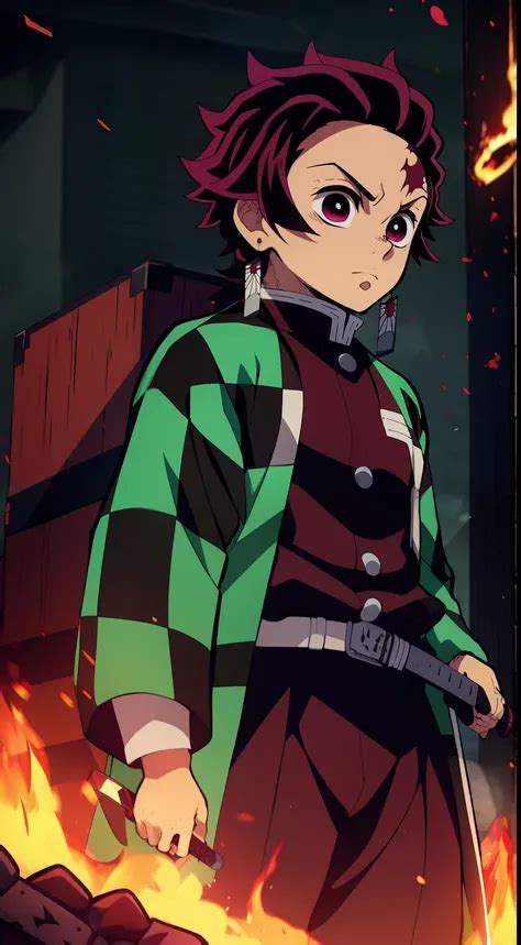 tanjiro kamado demon slayer seaart ai model