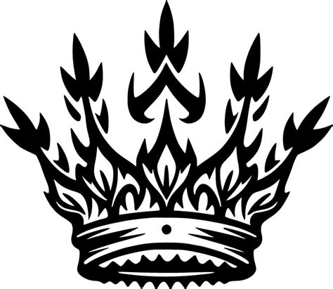 Crown - Minimalist and Flat Logo - illustration 43052581 Vector Art at ...