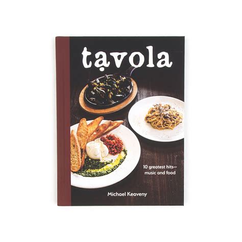 tavola 10 greatest hits - music and food | Shop the Tavola Official Store