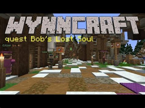 Bob S Lost Soul Wynncraft Quest Bob S Lost Soul Youtube