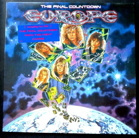 Europe The Final Countdown [lp] Uk Cds And Vinyl